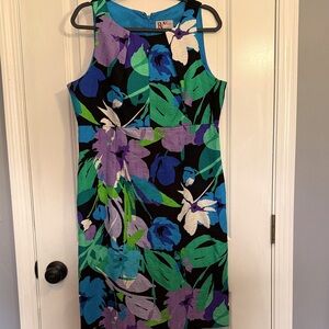 Vintage R & K originals Floral Sleeveless Dress